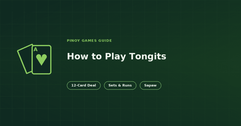 How to Play Tongits: Rules, Scoring and Basic Strategy